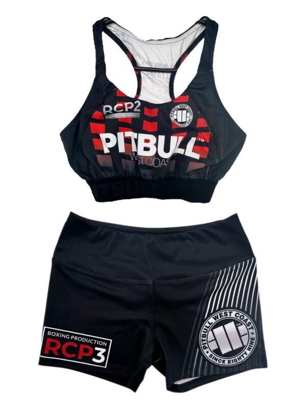 PITBULL Komplet Damski Czarny S