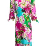 LOVE & ROSES Sukienka Damska Wielokolorowa M - zdjęcie 1