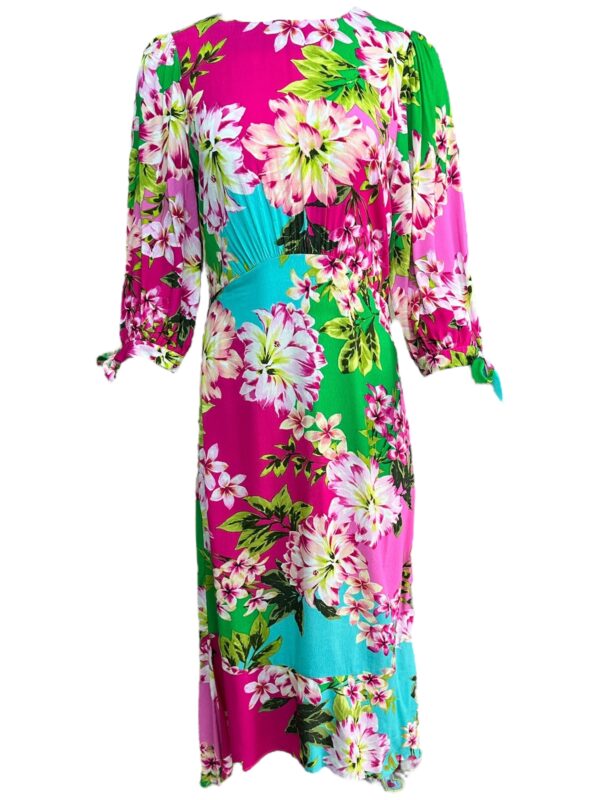 LOVE & ROSES Sukienka Damska Wielokolorowa M