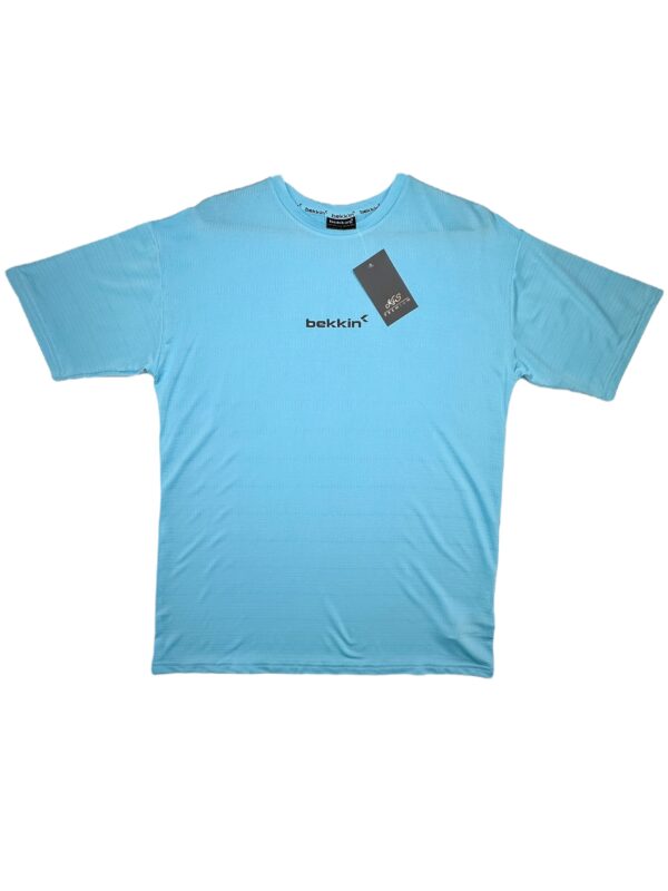BEKKIN Koszulka Dziecięca Niebieska 158- 164 CM