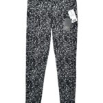 F&F Legginsy Damskie Czarnobiałe Wzór S - zdjęcie 1