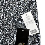 F&F Legginsy Damskie Czarnobiałe Wzór S - zdjęcie 3