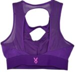 CARDIO BUNNY Biustonosz Sportowy Damski Fioletowy L - zdjęcie 2