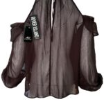 RIVER ISLAND Bluzka Damska Brązowa M - zdjęcie 2