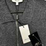 REISS Koszulka Męska Szara S - zdjęcie 3