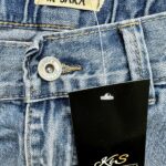 INSPIROWANA M SARA Spódnica Damska Niebieska S - zdjęcie 3