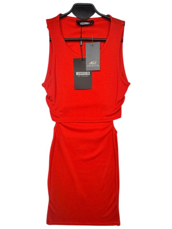 MISSGUIDED Sukienka Damska Czerwona XS