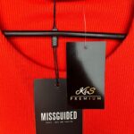 MISSGUIDED Sukienka Damska Czerwona XS - zdjęcie 3