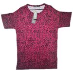 BOOHOO Tunika Damska Różowa Zwierzęcy XXL - zdjęcie 1