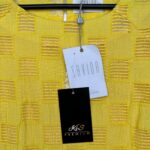 SAVIDA Sukienka Damska Żółta L - zdjęcie 3