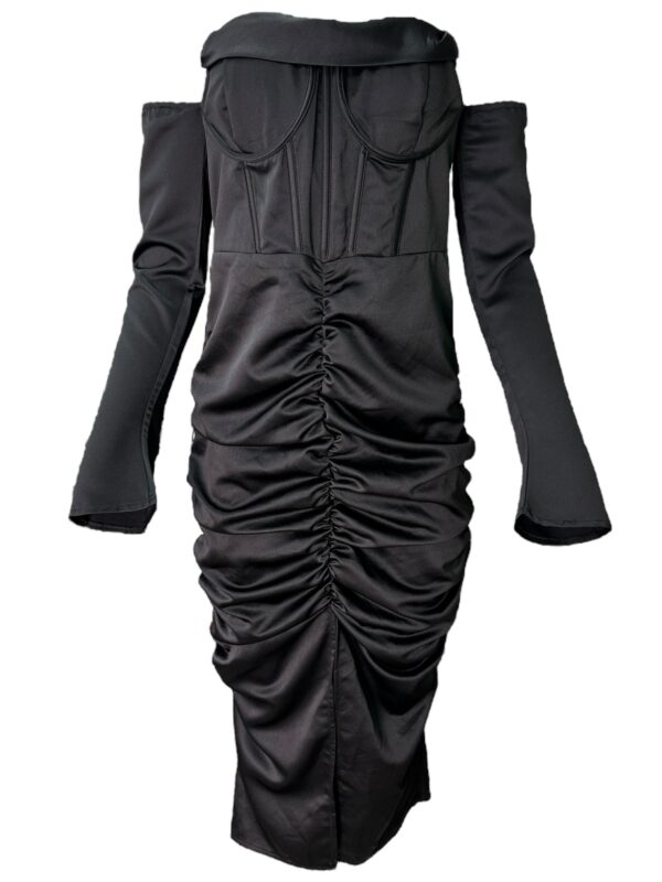 PRETTYLITTLETHING Sukienka Damska Czarna L