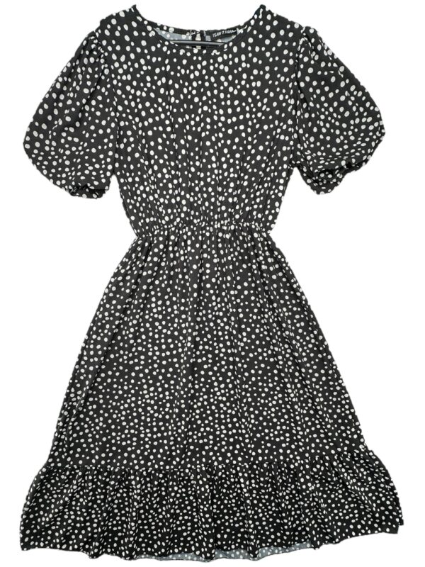 I SAW IT FIRST Sukienka Damska Czarna Groszki S