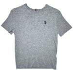 U.S. POLO ASSN. Koszulka Dziecięca Szara 140 (135 - 140 cm) - zdjęcie 1