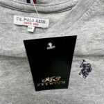 U.S. POLO ASSN. Koszulka Dziecięca Szara 140 (135 - 140 cm) - zdjęcie 3