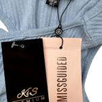 MISSGUIDED Sukienka Damska Niebieska XS - zdjęcie 3