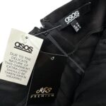 ASOS Sukienka Damska Czarna M - zdjęcie 3