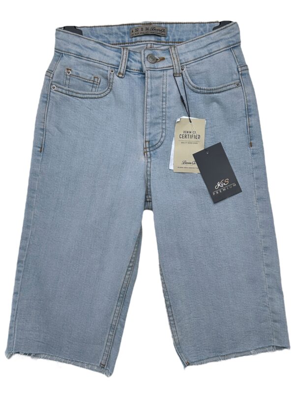 DENIM CO Szorty Damskie Niebieskie XXS