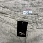 APRIORI Spodnie Damskie Beżowe XL Len - zdjęcie 3