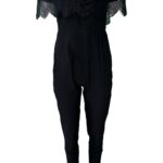 RARE LONDON Kombinezon Damski Czarny XL - zdjęcie 1