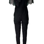 RARE LONDON Kombinezon Damski Czarny XL - zdjęcie 2