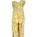 BOOHOO Kombinezon Damski Żółty Kwiatowy XL - zdjęcie 2