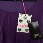 BOOHOO Sukienka Damska Fioletowa S - zdjęcie 3