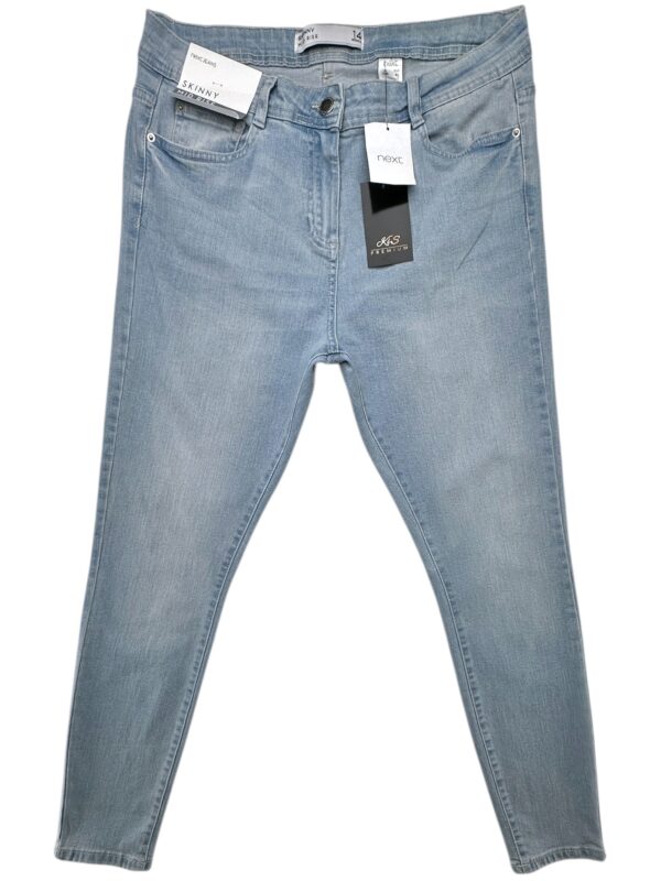 NEXT Jeansy Damskie Niebieskie XL