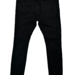 BERSHKA Spodnie Damskie Czarne Przetarcia XXL - zdjęcie 2