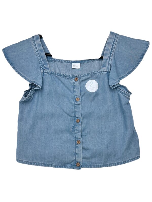 NEXT Komplet Bluzka Damska Niebieska 140 (135 - 140 cm)