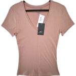GEORGE Koszulka Damska Różowa S - zdjęcie 1