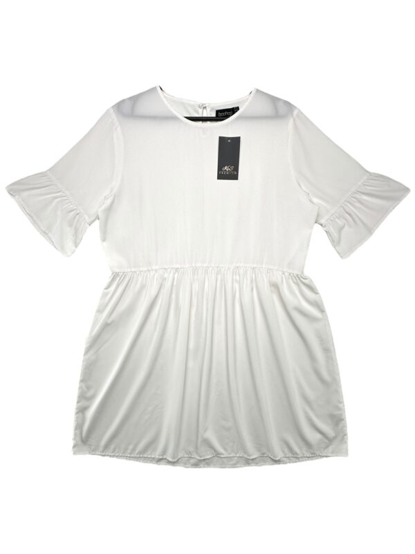 BOOHOO Sukienka Damska Biała XL