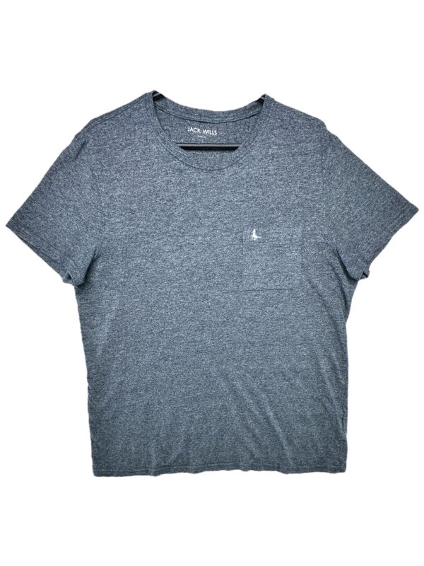 JACK WILLS Koszulka Męskie Szara L