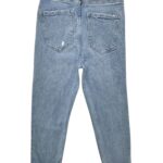 STRADIVARIUS Jeansy Damskie Niebieskie Przetarte S - zdjęcie 2