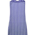 PRIMARK Sukienka Damska Fioletowa Kratka XS - zdjęcie 2