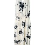 OASIS Sukienka Damska Biała Kwiatowy XL - zdjęcie 1