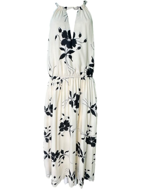 OASIS Sukienka Damska Biała Kwiatowy XL