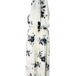 OASIS Sukienka Damska Biała Kwiatowy XL - zdjęcie 2