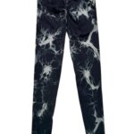 INNA Legginsy Damskie Czarne Tie Dye M - zdjęcie 1