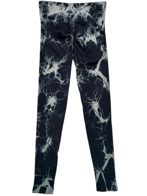 INNA Legginsy Damskie Czarne Tie Dye M