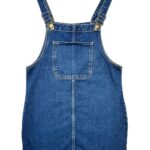 DENIM CO Sukienka Ogrodniczka Damska Niebieska M - zdjęcie 1