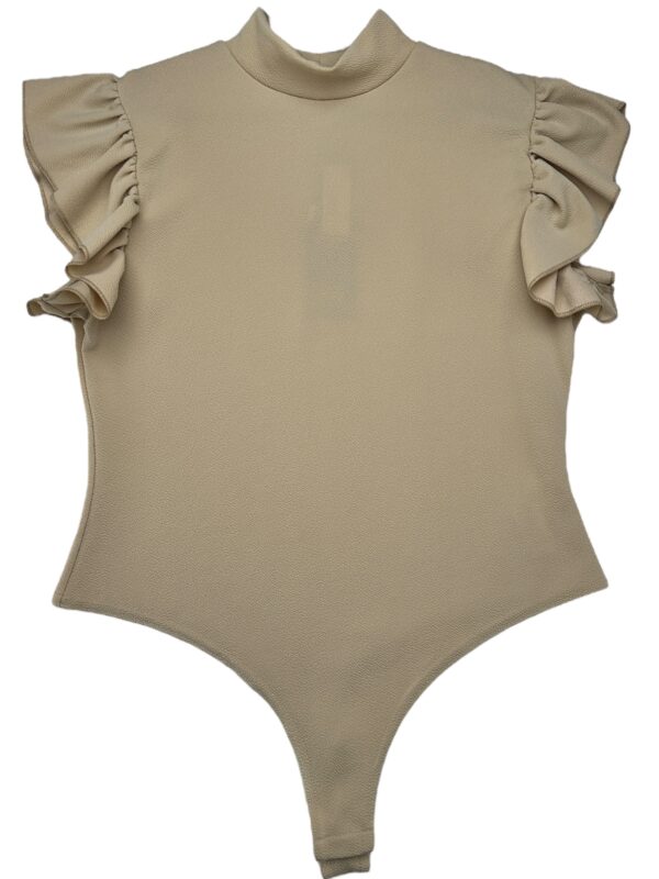 I SAW IT FIRST Body Damskie Beżowe XXL
