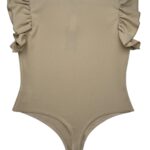 I SAW IT FIRST Body Damskie Beżowe XXL - zdjęcie 2
