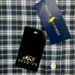 RALPH LAUREN Koszula Męska Niebieska Kratka XL - zdjęcie 3