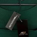 PRETTYLITTLETHING Koszulka Damska Zielona M - zdjęcie 3