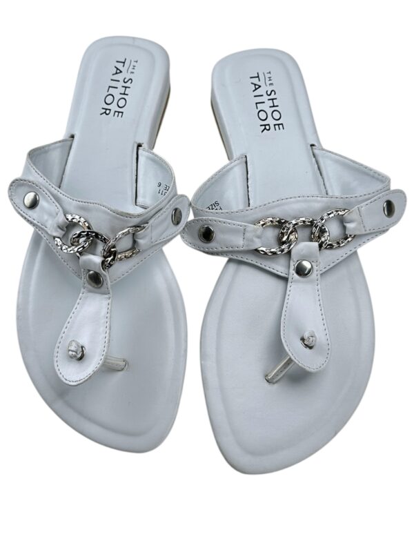 THE SHOE TAILOR Sandały Damskie Białe 39