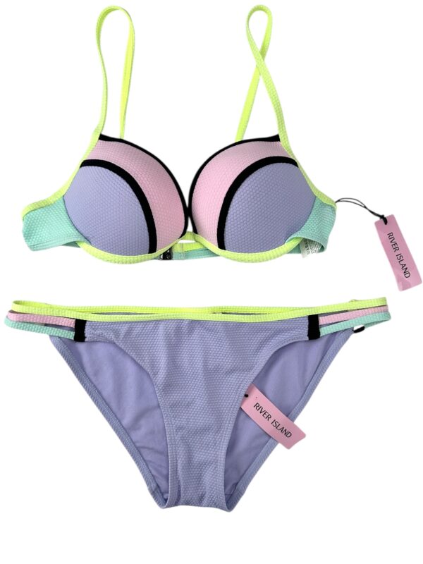 RIVER Komplet ISLAND Strój Kąpielowy Damski Wielokolorowy S