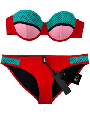 TRIANGL Komplet Strój Kąpielowy Damski Czerwony L