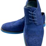 ASK THE MISSUS Obuwie Męskie Niebieskie Skóra 42 - zdjęcie 1