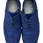 ASK THE MISSUS Obuwie Męskie Niebieskie Skóra 42 - zdjęcie 3