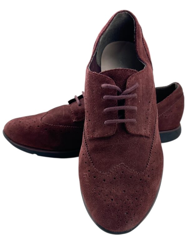 FOOTGLOVE Buty Męskie Czerwone Skóra 40